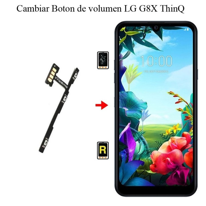 Cambiar Botón De Volumen LG G8X Thinq