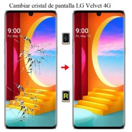 Cambiar Cristal De Pantalla LG VELVET 4G
