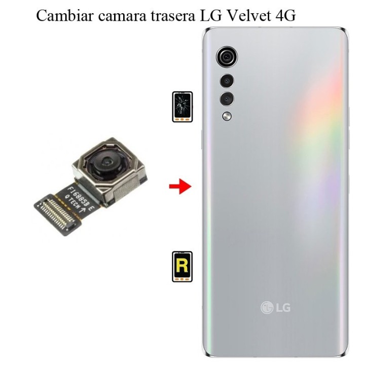 Cambiar Cámara Trasera LG VELVET 4G