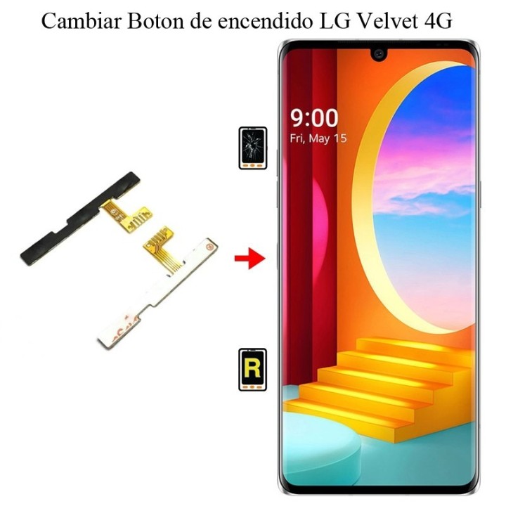 Cambiar Botón De Encendido LG VELVET 4G