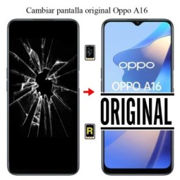 Cambiar Pantalla OPPO A16 Original