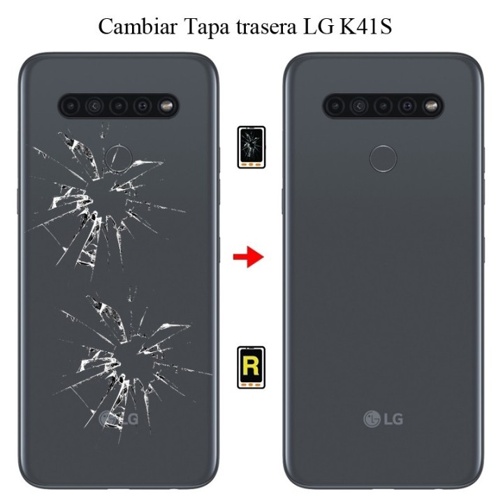 Cambiar Tapa Trasera LG K41S