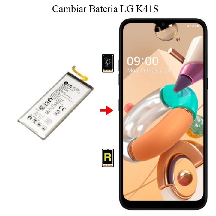 Cambiar Batería LG K41S