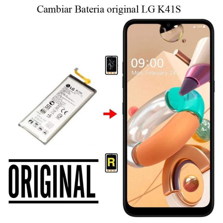 Cambiar Batería LG K41S Original