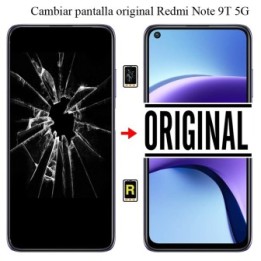Cambiar Pantalla Redmi Note 9T 5G Original Con Marco