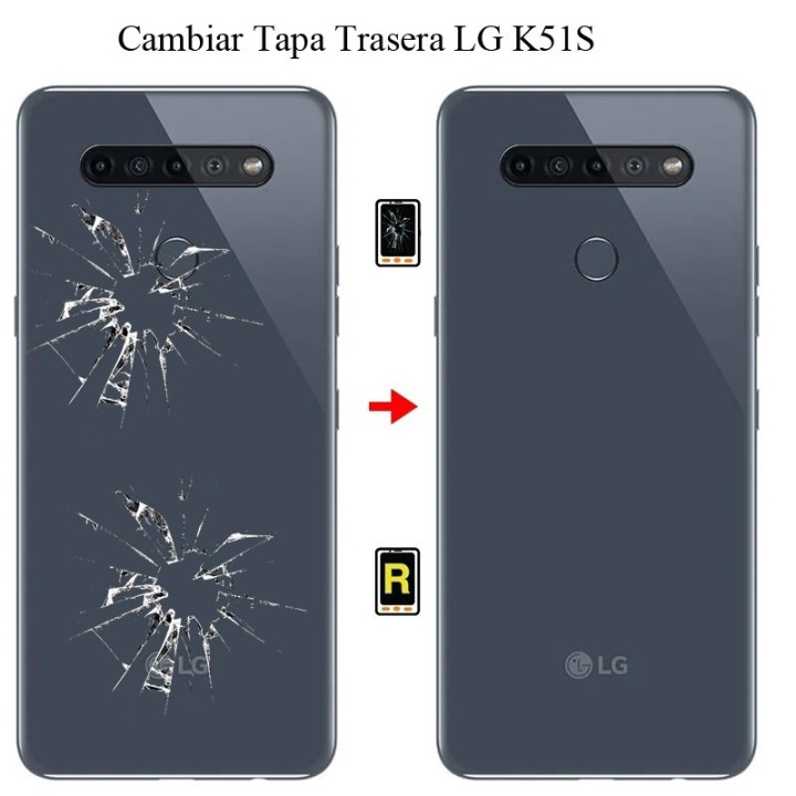 Cambiar Tapa Trasera LG K51S