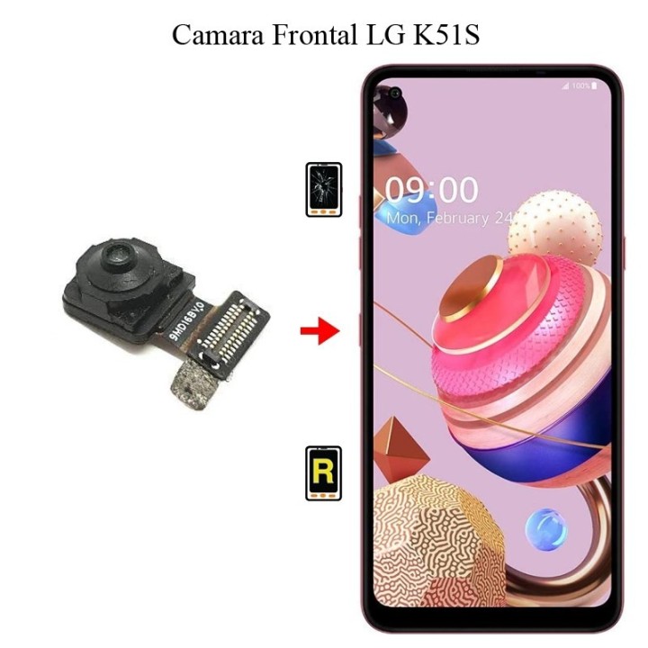Cambiar Cámara Frontal LG K51S