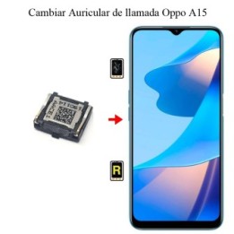 Cambiar Auricular De Llamada OPPO A15