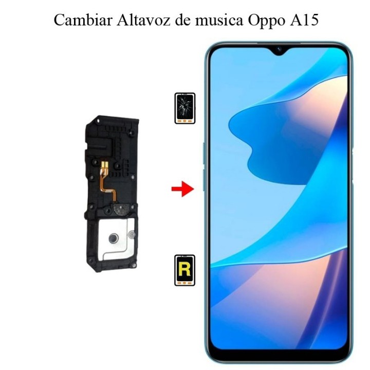 Cambiar Altavoz De Música OPPO A15