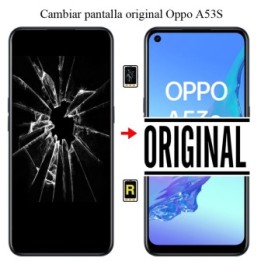 Cambiar Pantalla OPPO A53s Original