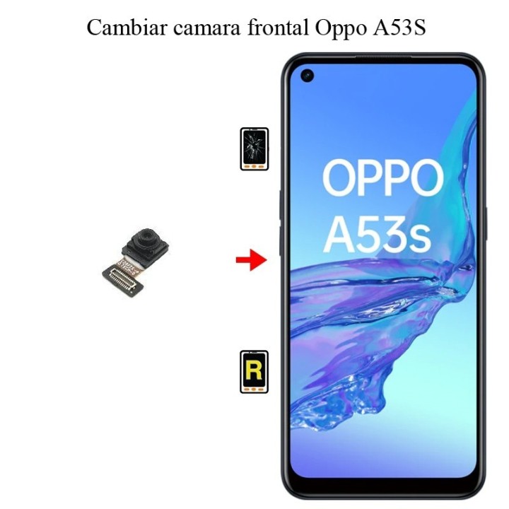 Cambiar Cámara Frontal OPPO A53s
