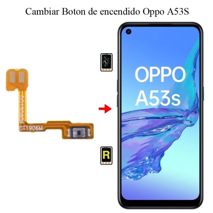 Cambiar Botón De Encendido OPPO A53s