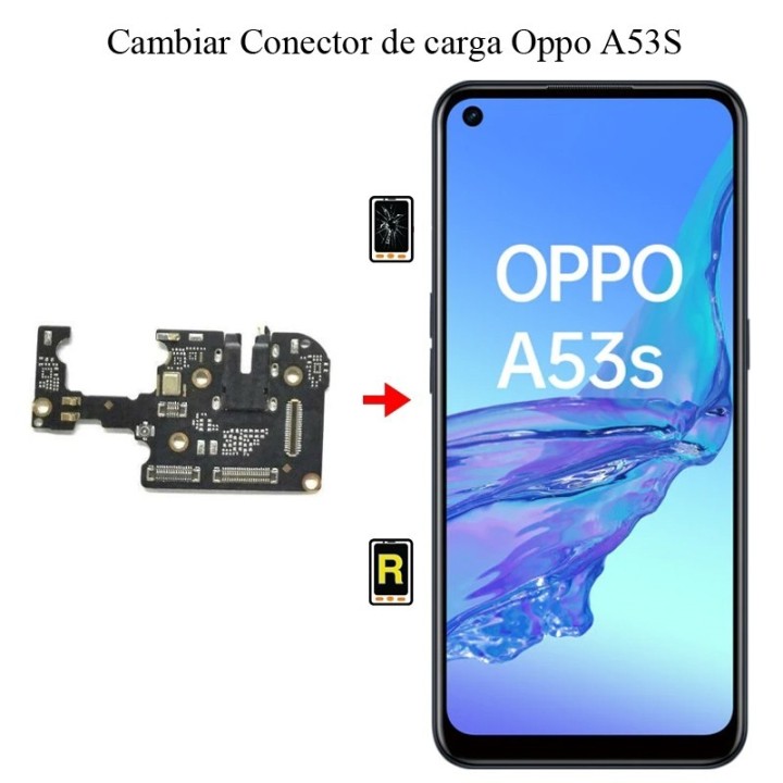 Cambiar Conector De Carga OPPO A53s