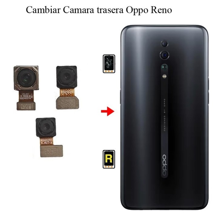 Cambiar Cámara Trasera OPPO Reno