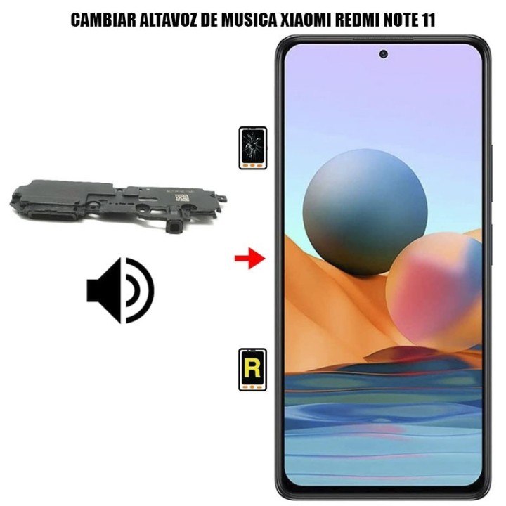 Cambiar Altavoz De Música Xiaomi Redmi Note 11