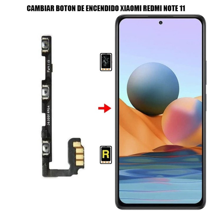 Cambiar Botón De Encendido Xiaomi Redmi Note 11