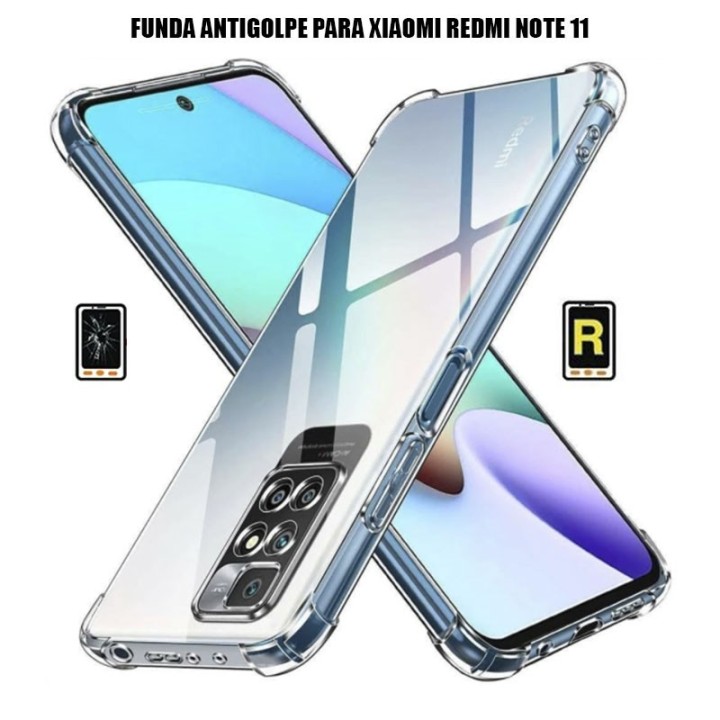 Funda Antigolpe Transparente Xiaomi Redmi Note 11