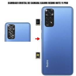 Cambiar Cristal Cámara Trasera Xiaomi Redmi Note 11 Pro 4G
