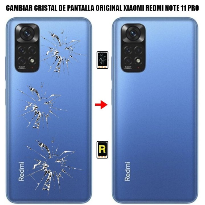 Cambiar Tapa Trasera Xiaomi Redmi Note 11 Pro 4G