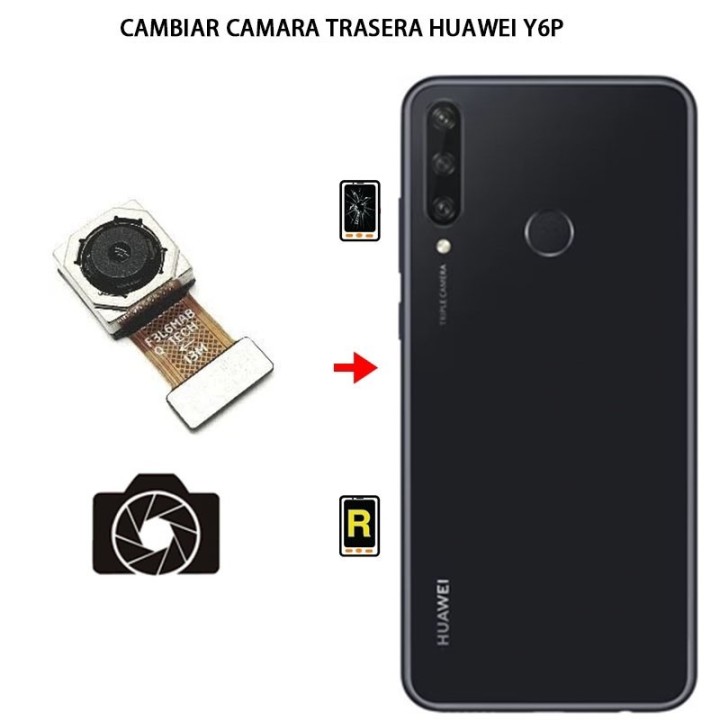 Cambiar Cámara Trasera Huawei Y6P 2020