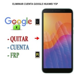Eliminar Contraseña y Cuenta Google Huawei Y5P 2020