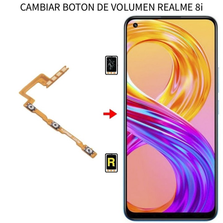 Cambiar Botón De Volumen Realme 8i