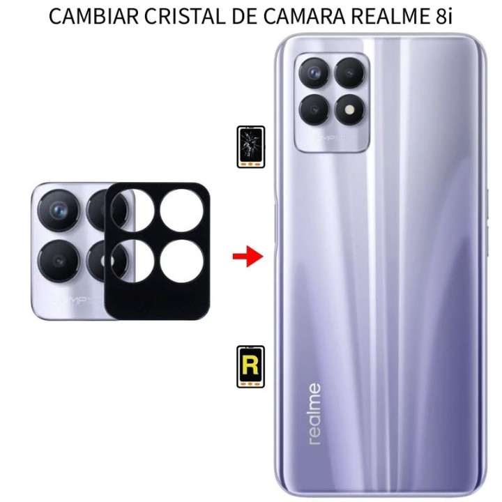 Cambiar Cristal Cámara Trasera Realme 8i