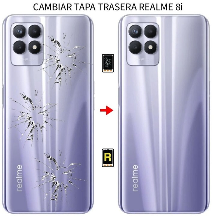 Cambiar Tapa Trasera Realme 8i
