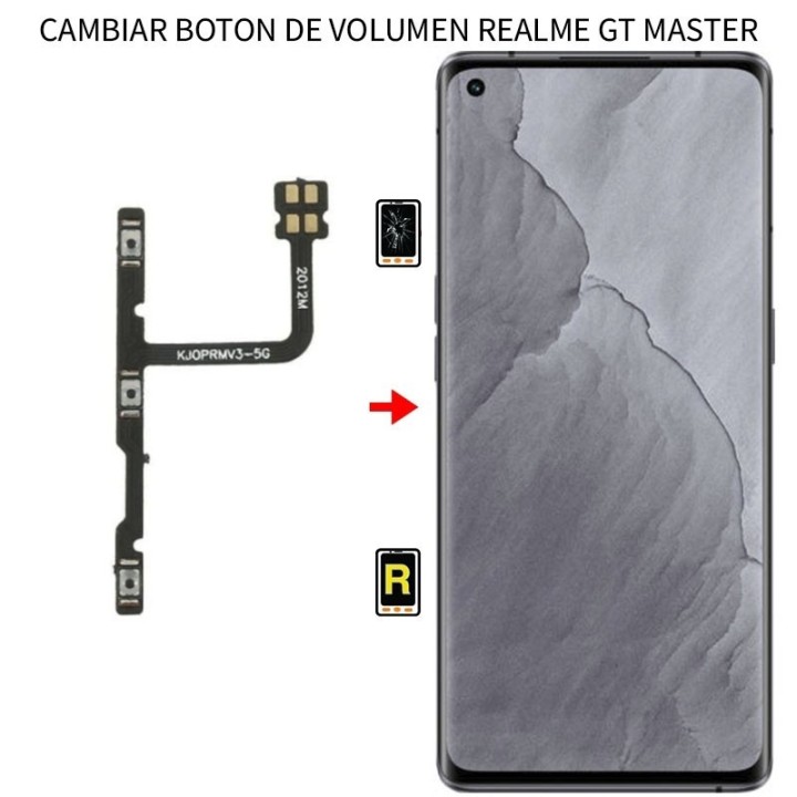 Cambiar Botón De Volumen Realme GT Master