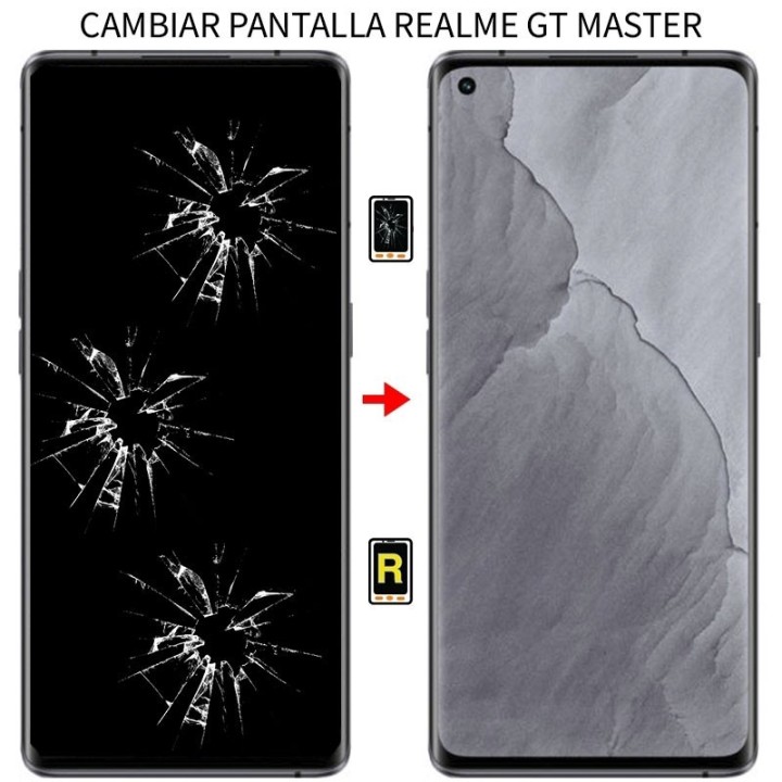Cambiar Pantalla Realme GT Master