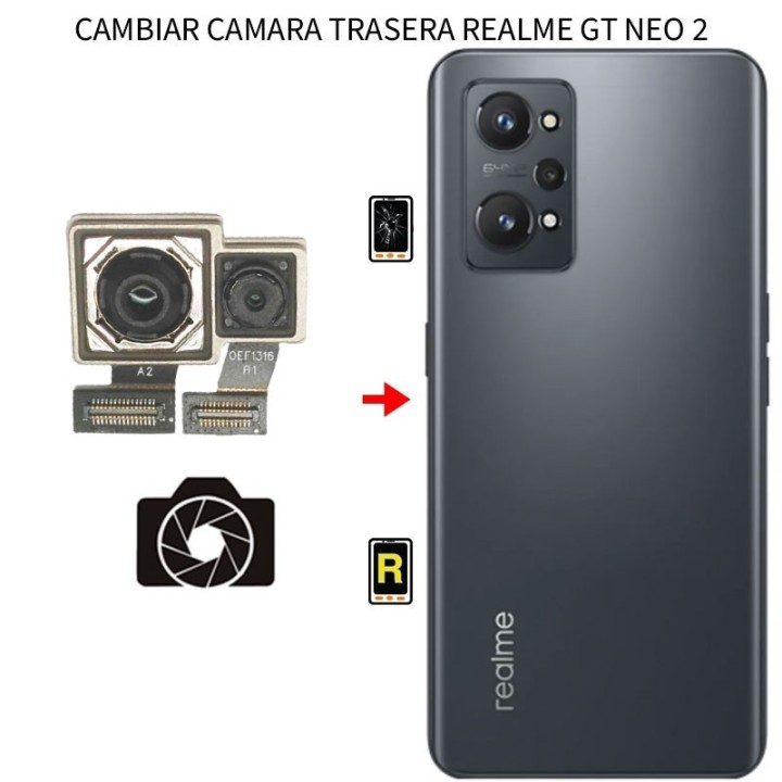 Cambiar Cámara Trasera Realme GT Neo 2