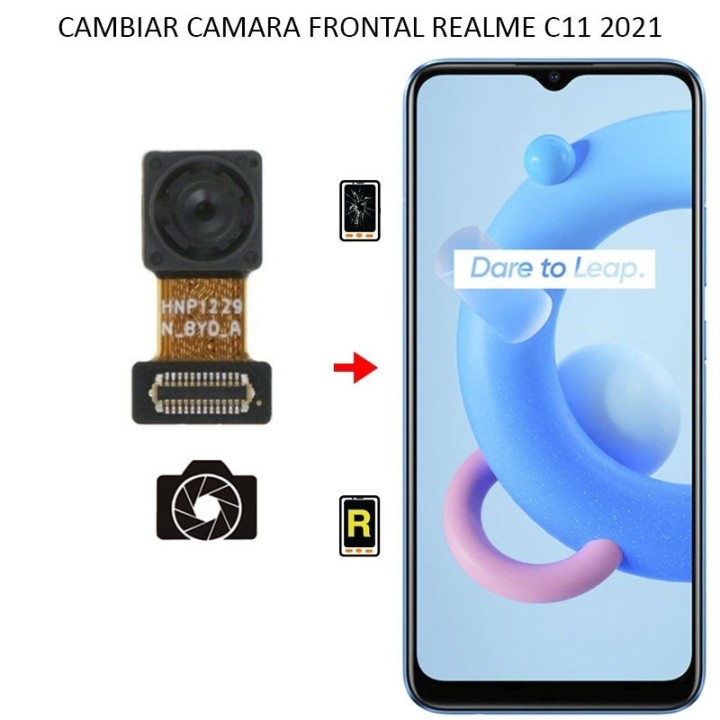 Cambiar Cámara Frontal Realme C11 2021