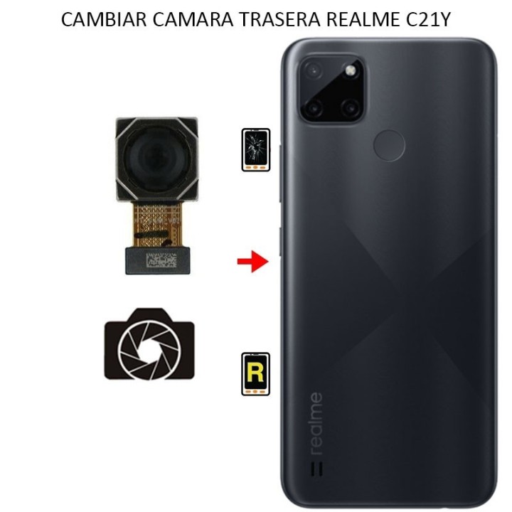 Cambiar Cámara Trasera Realme C21Y