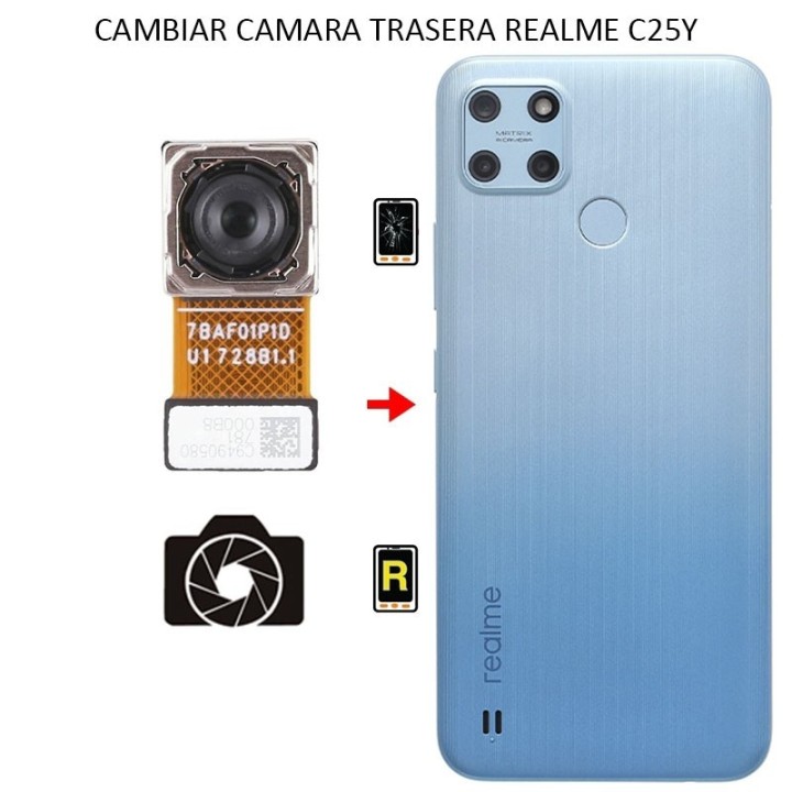Cambiar Cámara Trasera Realme C25Y