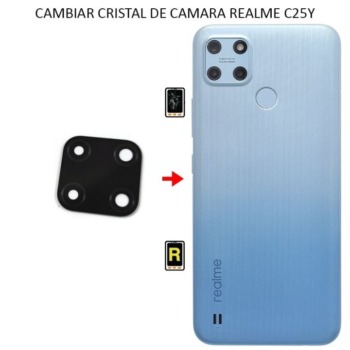 Cambiar Cristal Cámara Trasera Realme C25Y