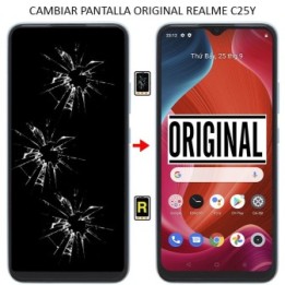 Cambiar Pantalla Realme C25Y Original