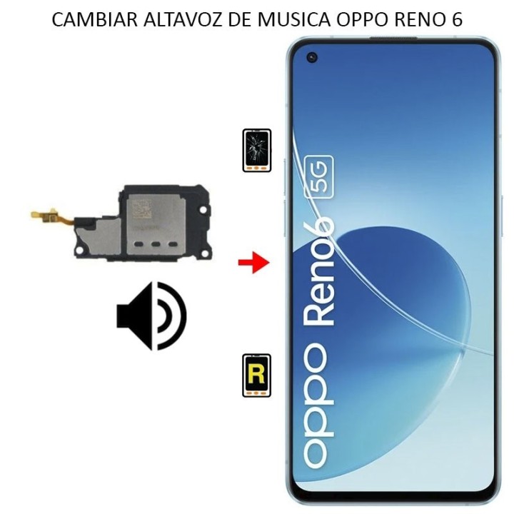 Cambiar Altavoz De Música OPPO Reno6 5G