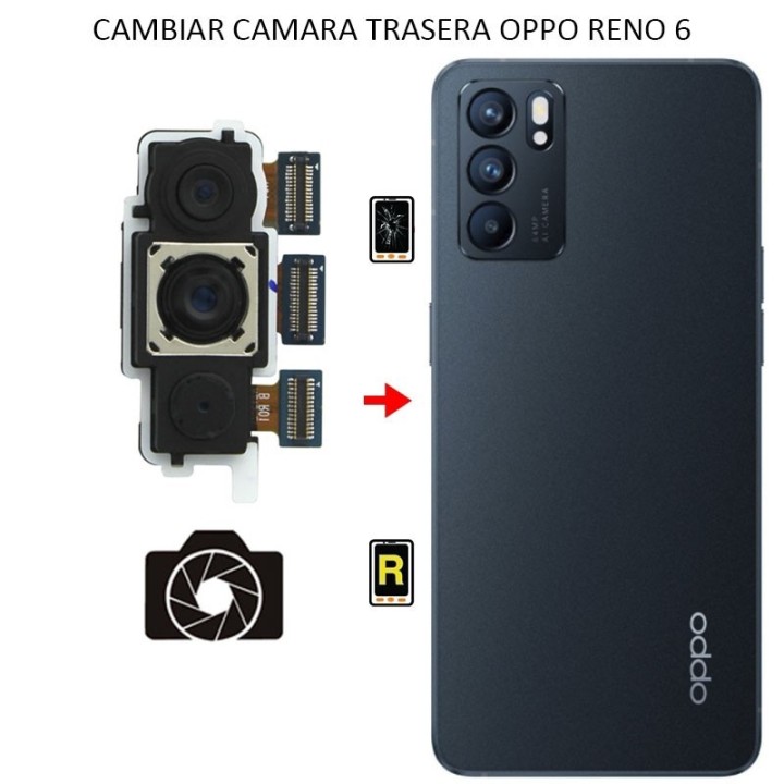 Cambiar Cámara Trasera OPPO Reno6 5G