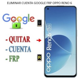 Eliminar Contraseña y Cuenta Google OPPO Reno6 5G