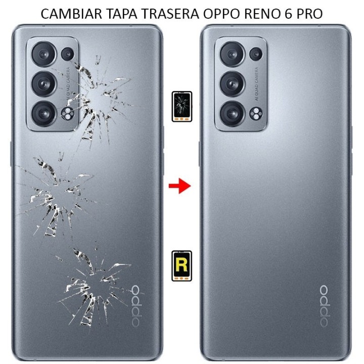 Cambiar Tapa Trasera OPPO Reno6 Pro 5G