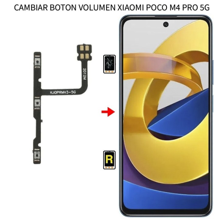 Cambiar Botón De Volumen Xiaomi Poco M4 Pro 5G