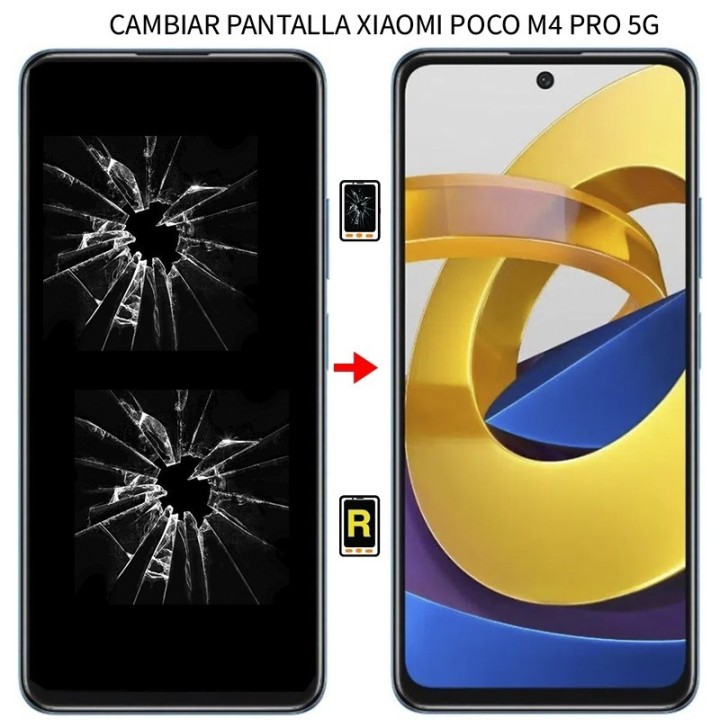Cambiar Pantalla Xiaomi Poco M4 Pro 5G Original Sin Marco