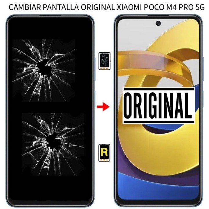 Cambiar Pantalla Xiaomi Poco M4 Pro 5G Original Con Marco
