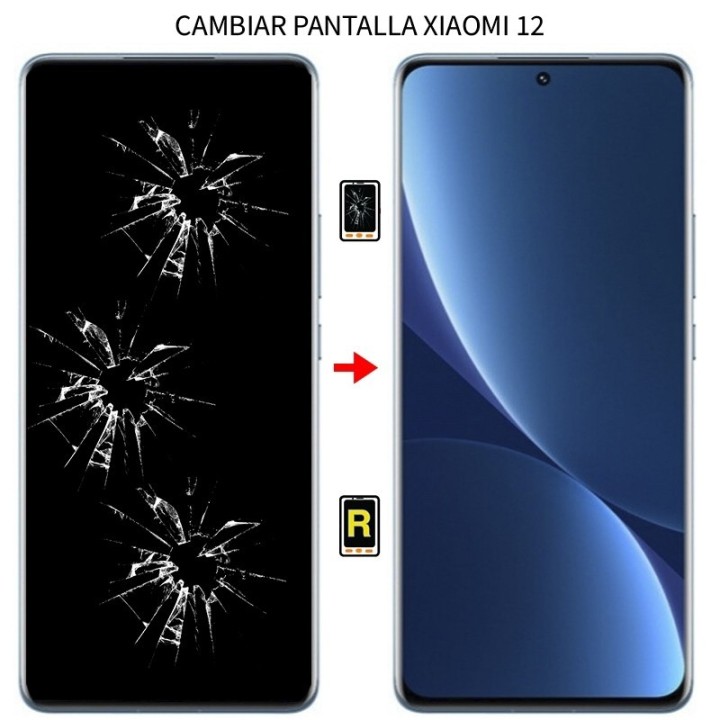 Cambiar Pantalla Xiaomi 12 Original Sin Marco