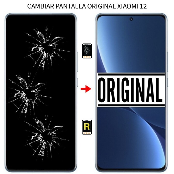 Cambiar Pantalla Xiaomi 12 Original Con Marco