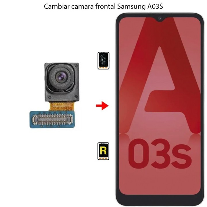 Cambiar Cámara Frontal Samsung Galaxy A03S