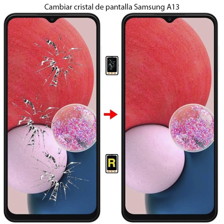 Cambiar Cristal De Pantalla Samsung Galaxy A13