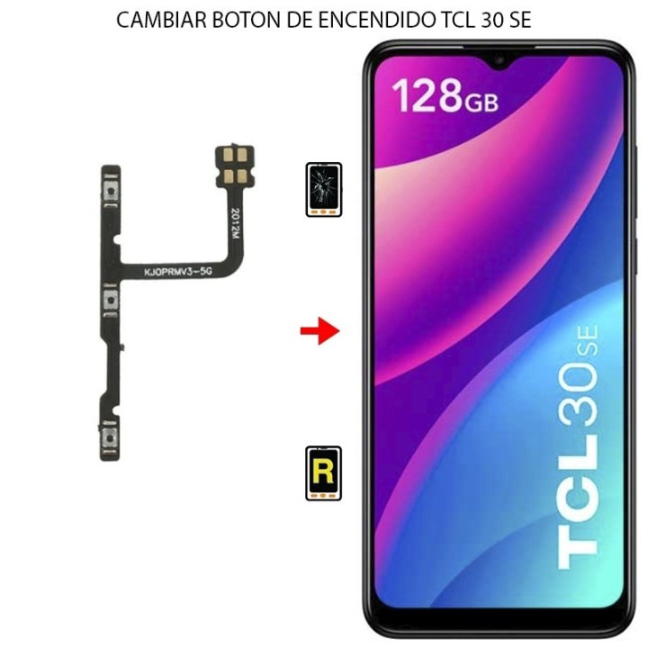 Cambiar Botón De Encendido TCL 30 SE