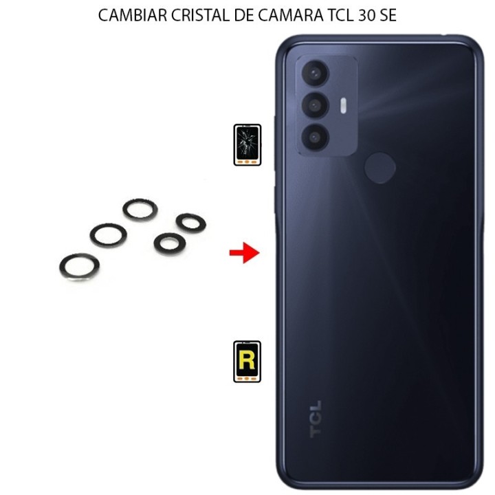 Cambiar Cristal Cámara Trasera TCL 30 SE