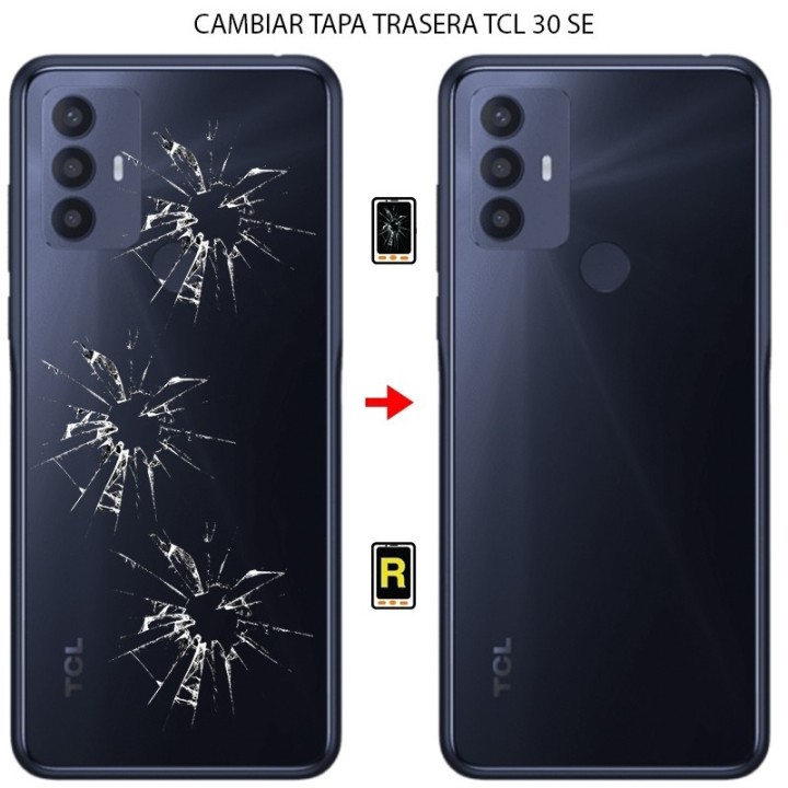 Cambiar Tapa Trasera TCL 30 SE
